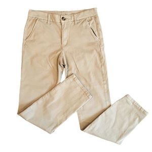 American Eagle Khaki/Tan Mid Rise Skinny Pants Size 8 Business Casual Slacks